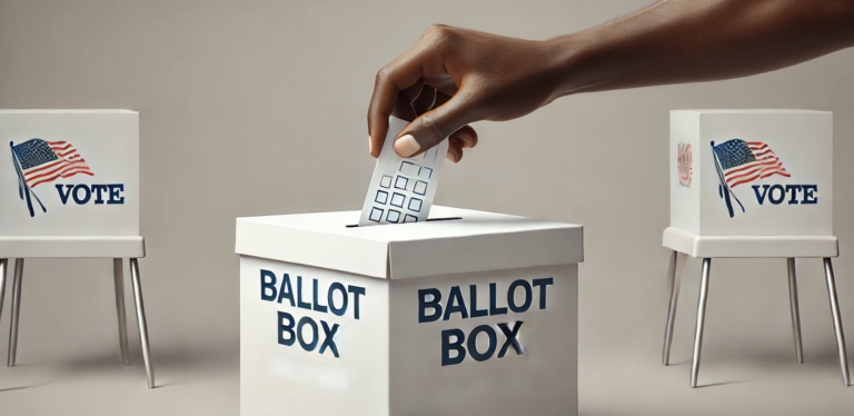 Ballot Box for voting