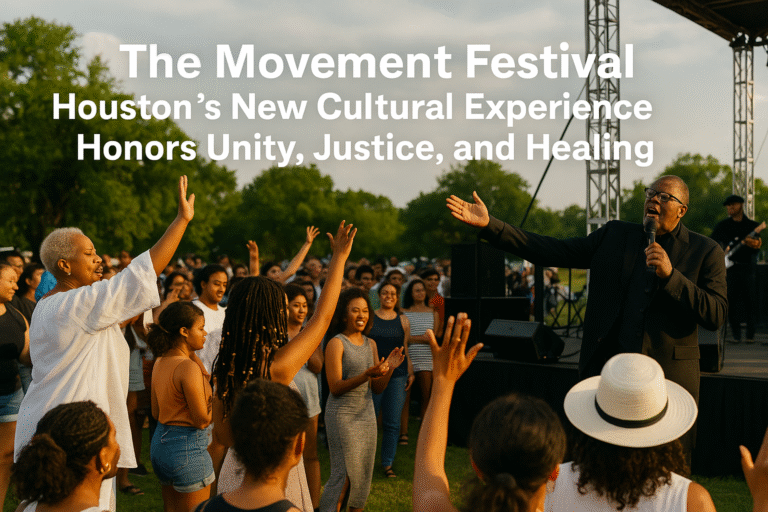 The Movement Festival: Houston’s new cultural experience honors unity, justice, and healing
